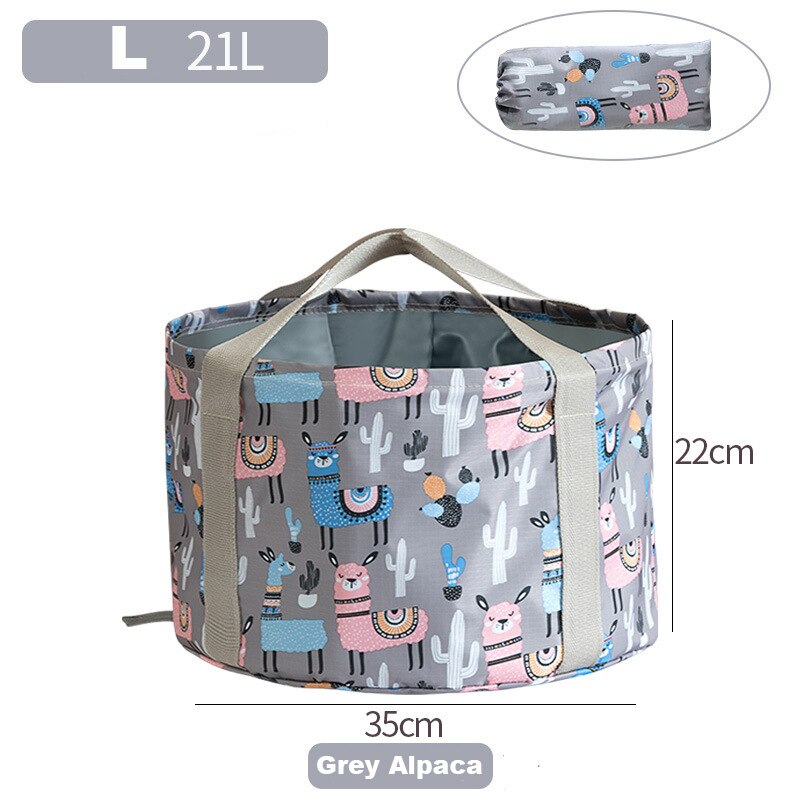 Portable Bucket Foldable Water Basin Foot Soaking Bag Large Capacity Outdoor Ice Bucket Home Picnic Fishing Bucket Bathtub: S