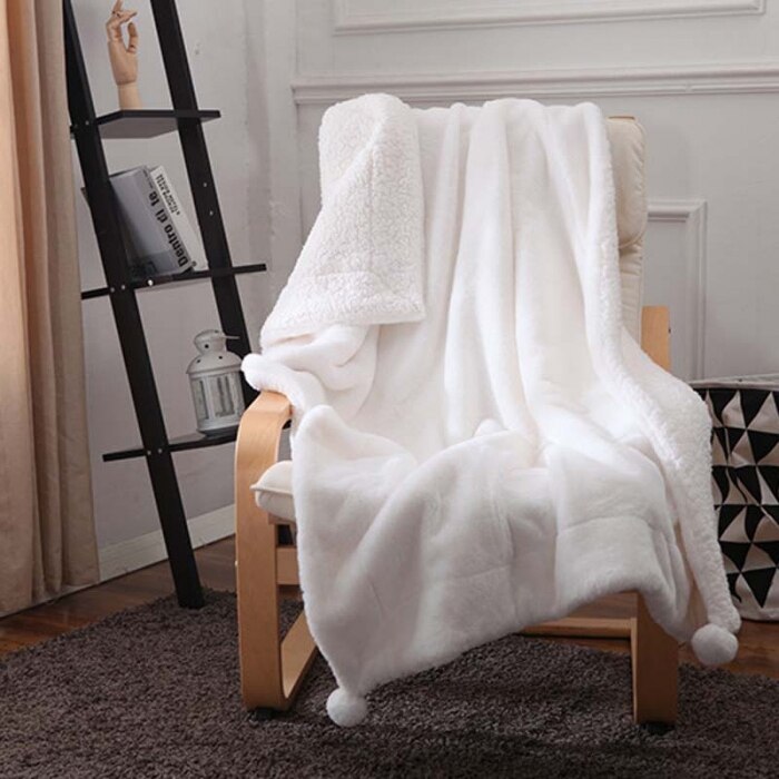 Volwassen Deken Sprei Plaid Op Het Bed Winter Dekens Voor Banken Decoratieve Flanel Soft Cozy Laken Thuis Textiel