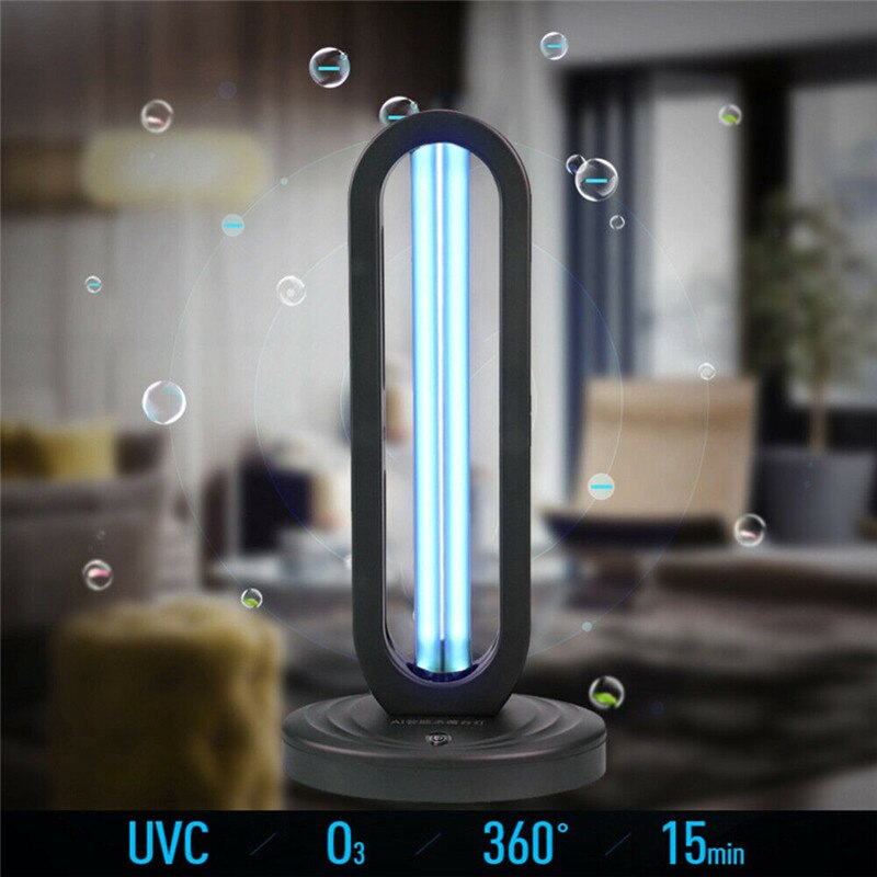 38W UV Sterilisator Wand - Huishoudelijke Desktop Germicide Lamp - US/EU Stekker Opties