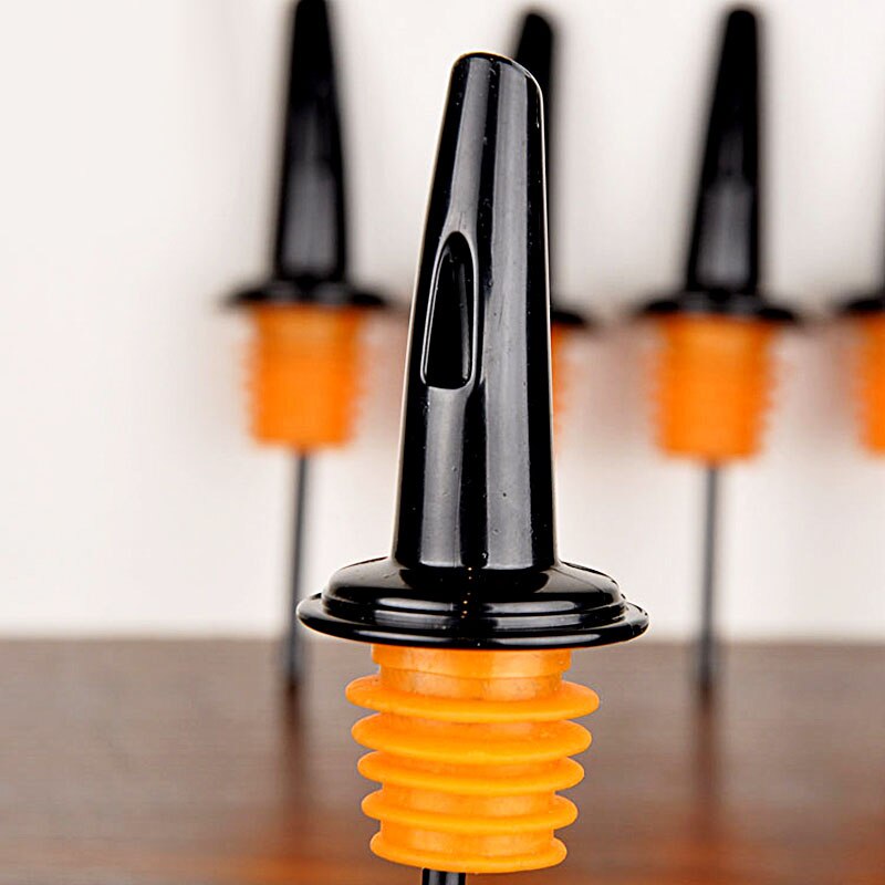 Vertedor de botellas de licor de plástico, tapón de boquilla, vertedor de velocidad, vinagre de cóctel, bebidas alcohólicas, , 50 Uds.