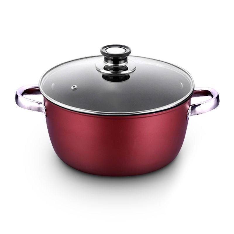 Soup Pot Non-stick Pot Thick Soup Stew Pot Cook Noodles Milk Porridge Pot Gas Cooker Universal Induction Pot Instant Pot: 26cm  5300ML
