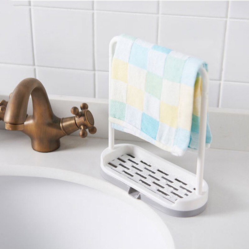 Detachable Plastic Kitchen Rag Rack Sponge Shelf M... – Grandado