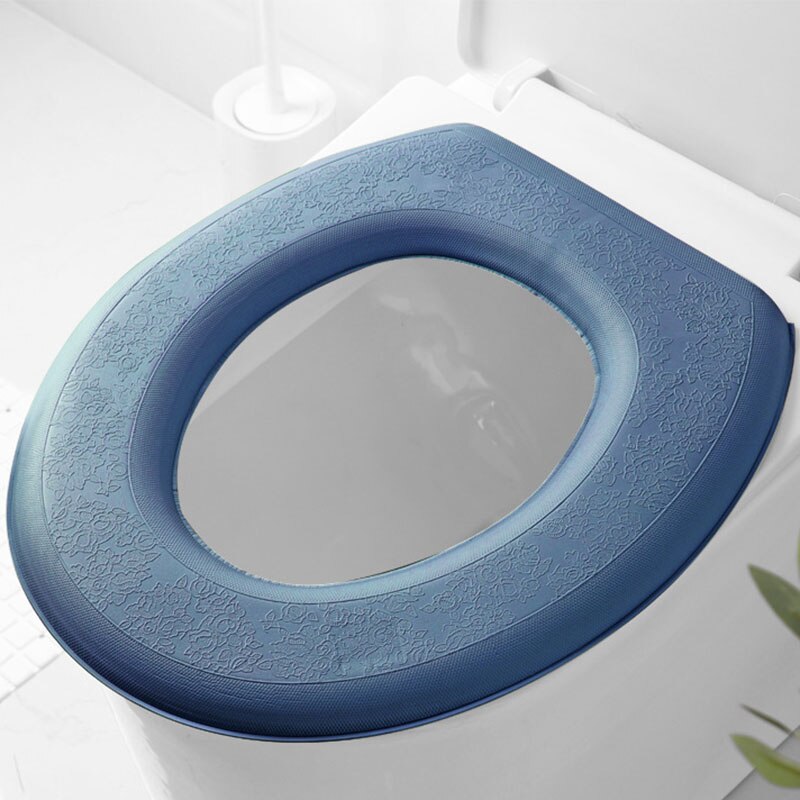 Winter Toilet Seat Cover Warm Waterproof O-shape Pad Closestool Mat Foam Soft Household Toilet Seat Cushion Bathroom Accessories: 5
