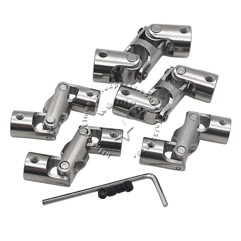 4mm/5mm/6mm/8mm/10mm metal tre-sektionskoblingskoblingskobling til motorstikforbindelse