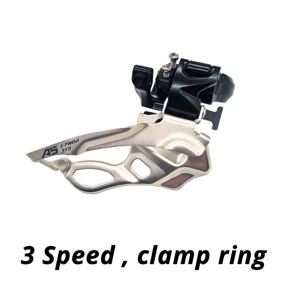 LTWOO A5 3X9 27 cambios de velocidad juego de grupo 9s palanca de cambio delantero 9 interruptores traseros de velocidad juego alivio m4000 DEORE m590: Front Derailleur