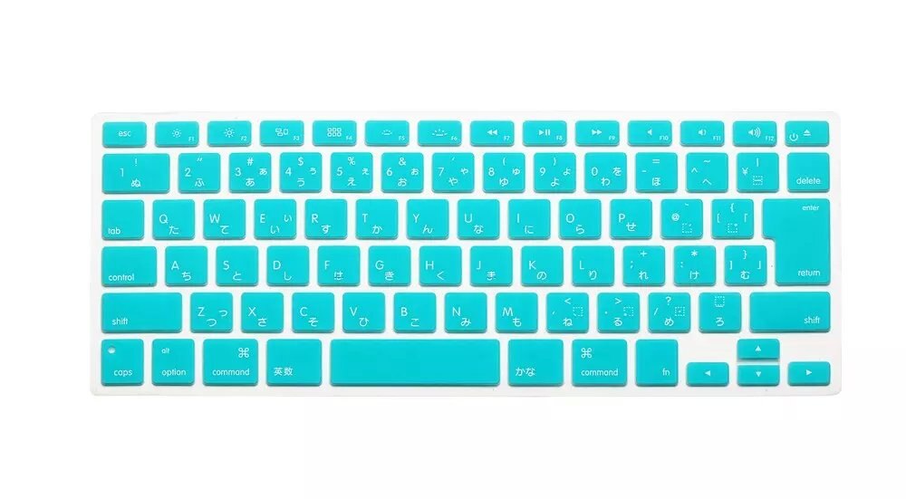 Japanese English Japan JP Keyboard Cover For Macbook Air Pro Retina 13 15 17 （before ) Protector for Mac book keyboard