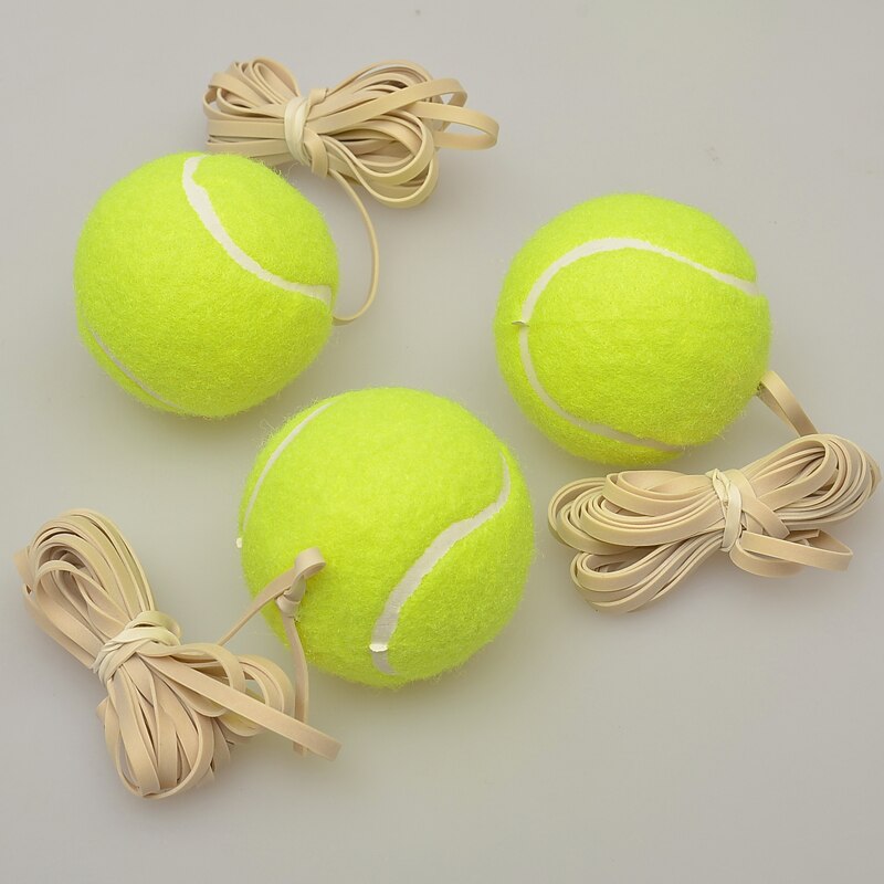 1 pc FANGCAN FCA-03 balle de Tennis d'entraînement avec chaîne élastique plate jaune pour l'entraînement