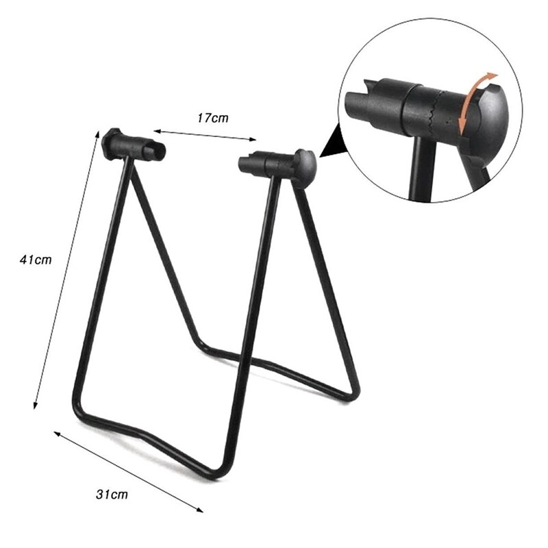 Bicycle Trainer Stationary Bike Cycle Stand Indoor Exercise Training Foldable Repair Stand Floor Storage Parking Rack Bicycle