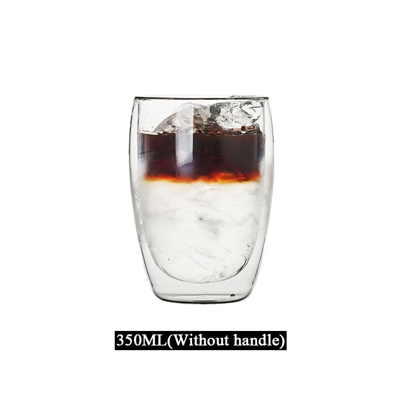 80-650ml podwójna ściana szklany kubek odporny na herbatę kufel do piwa kawa mleko sok z cytryny kubek Drinkware Lover filiżanki do kawy prezent kreatywność: B 350ML
