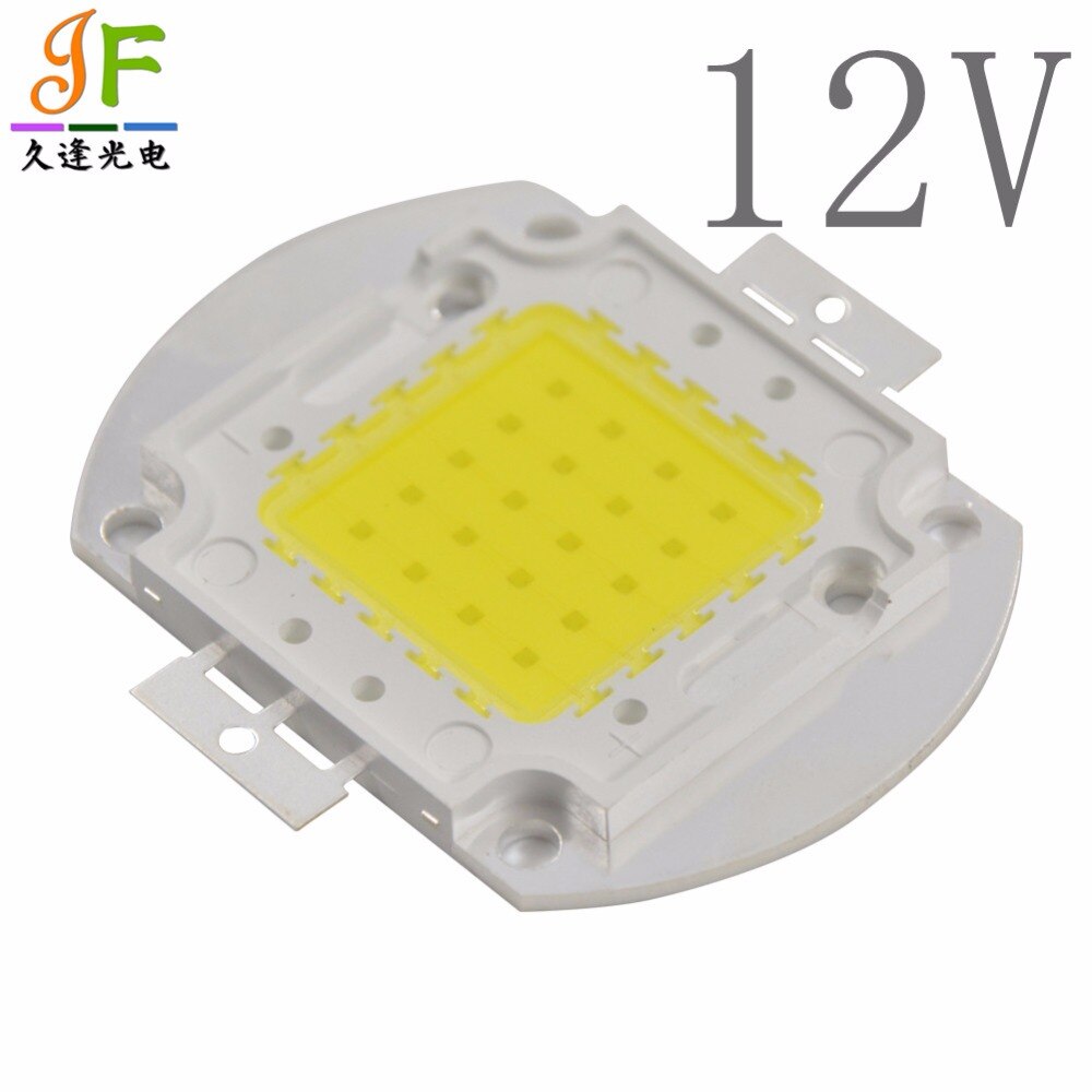 High Power Epistar 12V LED chip 20W 30W 50W warm white/white no need driver for storage battery car,projector,car,motorcycle