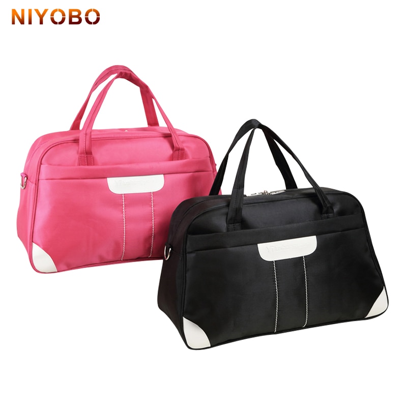 Women Travel Bag Large Capacity Waterproof Nylon Duffle Luggage Shoulder Bag Female Weekend Bags Multifunctional Travel Tote