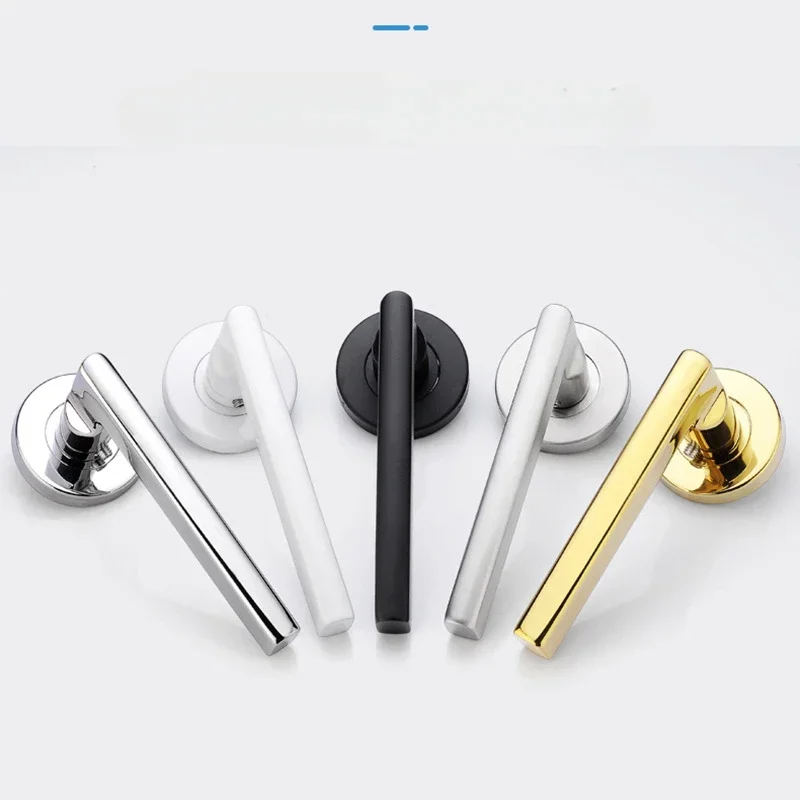 2 stk 304 håndtak i rustfritt stål for låvedører, for innerdører, inne- og utedører, tredør, enkeltsidet håndtak uten lås