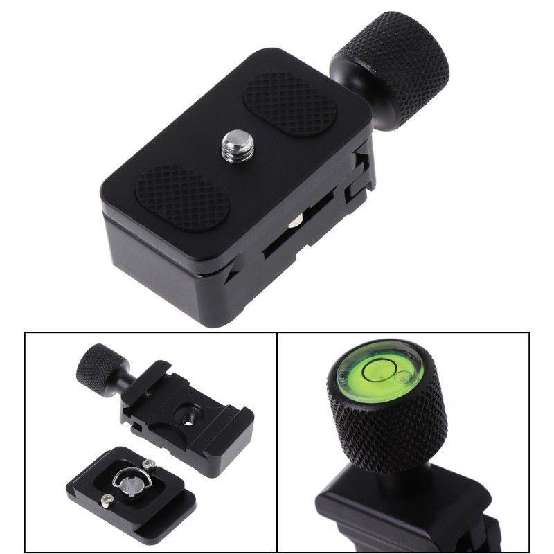 1/4 schnell Freisetzung QR Platte Klemme Adapter Halterung für Kamera Stativ Ball Kopf: Ursprünglich Titel