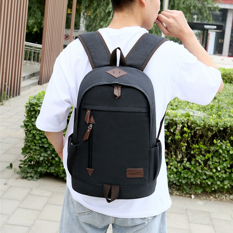 Anti Theft Enlarge Backpack USB External Charge Laptop Backpack Men Waterproof School Backpack Bags for Teenager
