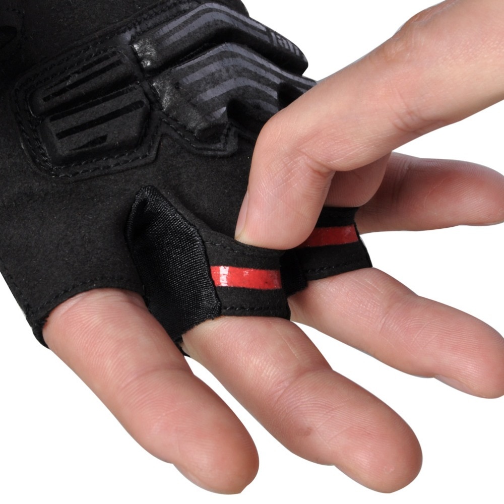 Gants de vélo courts en Gel d'origine gants de vélo de montagne vtt à demi-doigt gants de vélo de descente