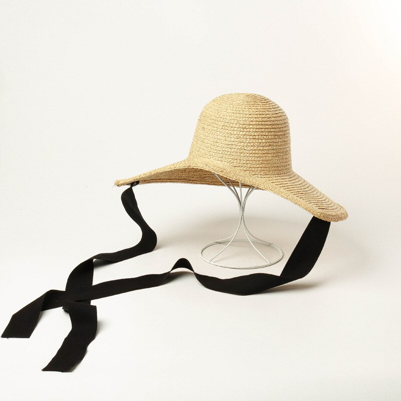 Loli big eaves raffia straw hat outdoor travel sun shade sunscreen retro hand-woven straw hat