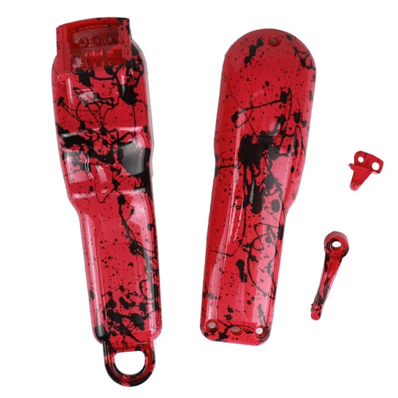 Voor wahl 8148/8591 kapper tondeuse accessoires inkjet camouflage tondeuse behuizing cover set: Stijl 3