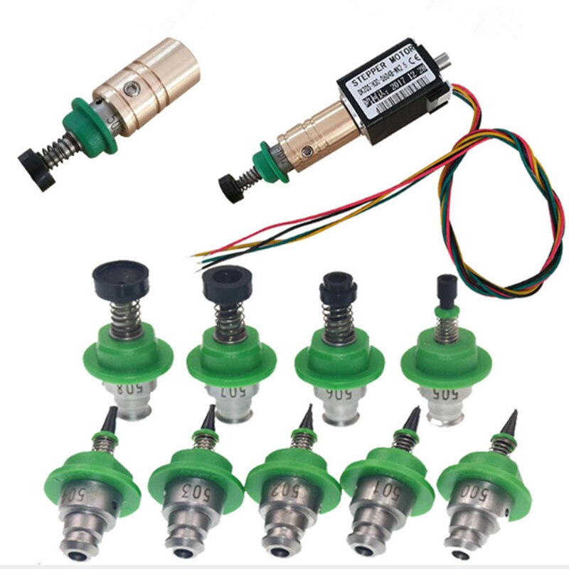 NEMA 8 hollow shaft stepper motor with JUKI nozzle 501-508 for SMT pick and palce machine mounting head