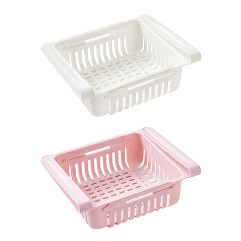 Refrigerator Partition Layer Durable Storage Rack Fridge Freezer Space Saver Organizer Fridge Shelf Refrigerator Holder