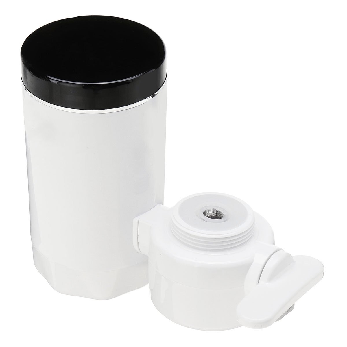 3000W Instant Kitchen Faucet Temperature Display Electric Water Cold Heating Faucet 220V Tankless Instantaneous Water Heater: White