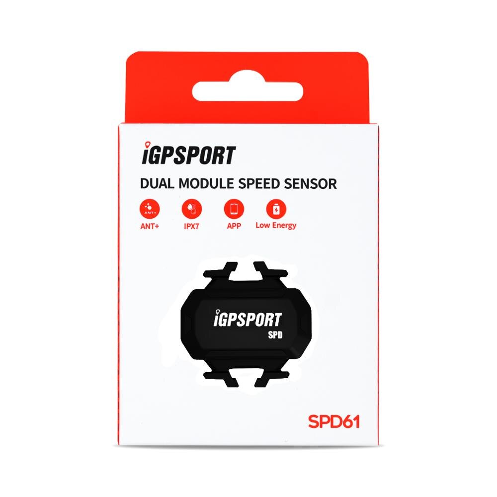 IGPSPORT bicicleta Sensor de velocidad SPD61 ANT + BT bicicleta de carretera inalámbrica ordenador cronómetro ajuste para iGS10 iGS50E iGS618