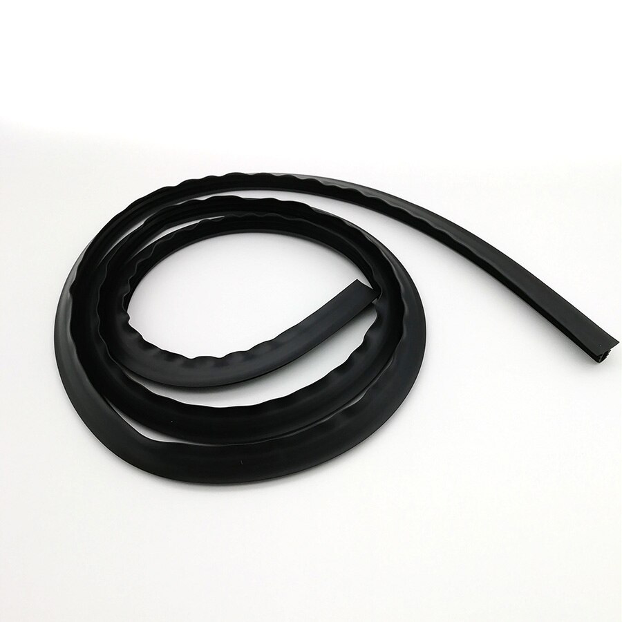 1.6m Car Push Seal Strip Rubber Dashboard Windshield Gap Engine Noise Insulation