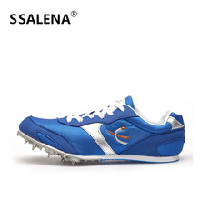 Student Training Sportschoenen Man Atletiek Spike Nail Schoenen Vrouwen Professionele Lace Up Schoenen Maat 35-42 AA11102