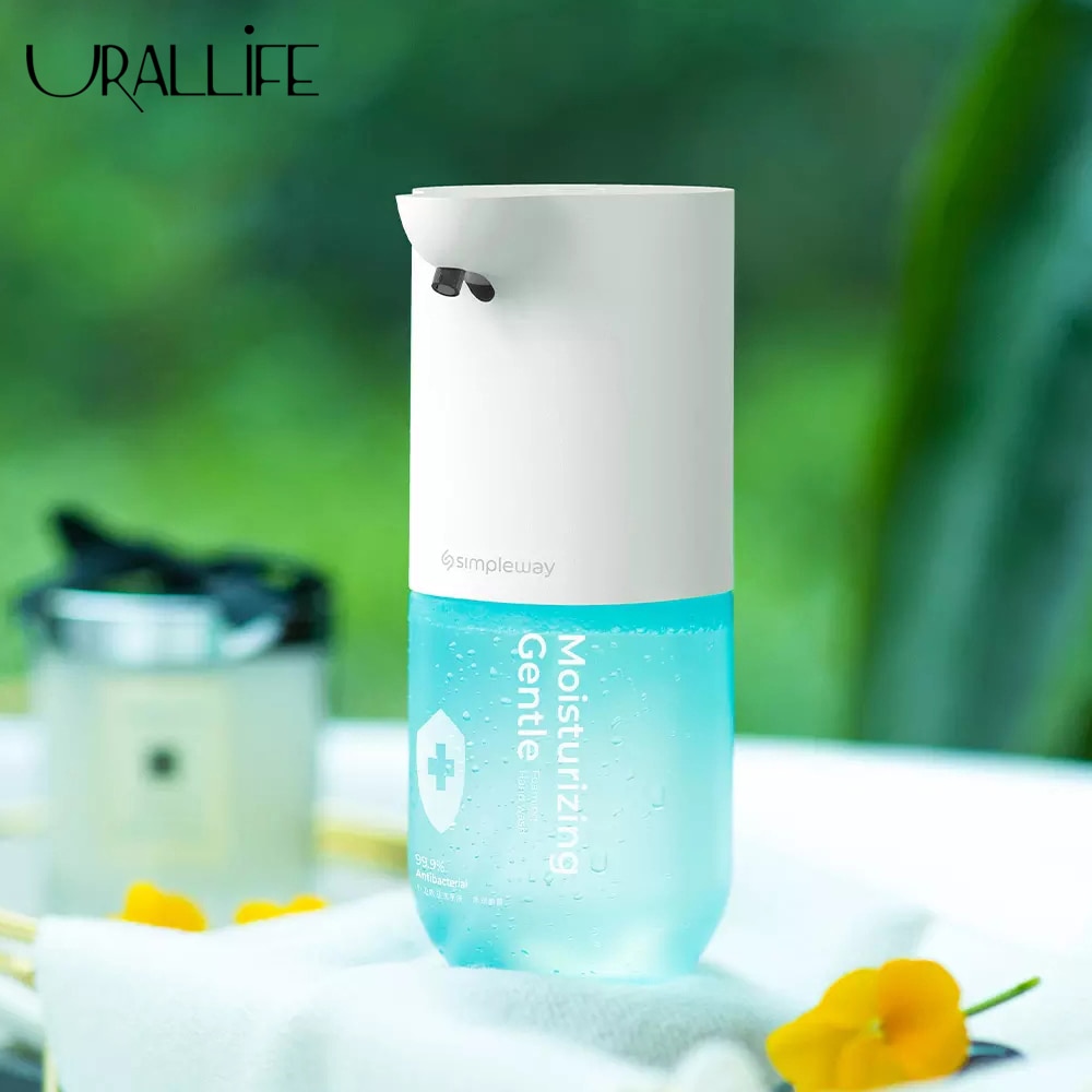 Urallife Simpleway Auto Infrared Sensor Foaming Hand Washer 300ML Smart Foam Soap Dispenser Deep Cleaning Hand Washing Machine