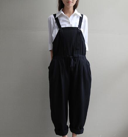 Pantalon de maternité à la | , pantalon de grossesse, grande taille XXXL, salopette ample pour femmes enceintes