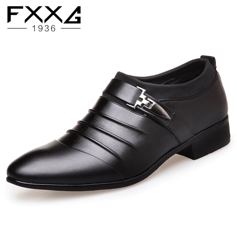 Kleid Schuhe Geschäft Angelegenheiten Oxford Hochzeit Schuhe spitze zehen abdeckung männer der schuhe PU Leder Herren Formale Schuhe 99781