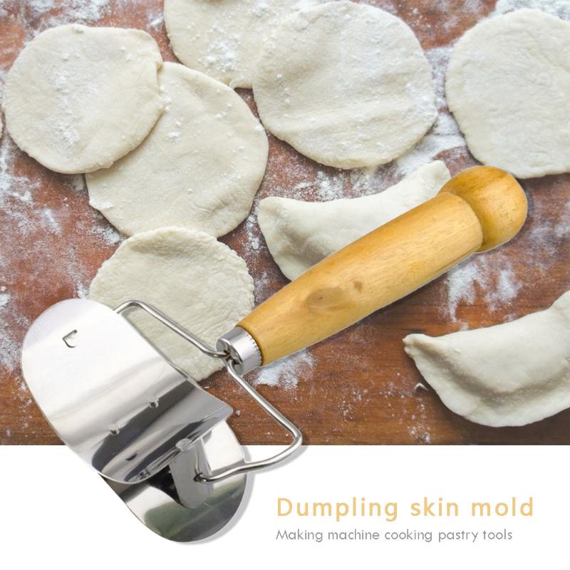 Stainless steel DIY Dumpling Wrapper Maker Mold Dough Press Pie Ravioli Cutters Mould Household Kitchen Cooking Pastry Tools