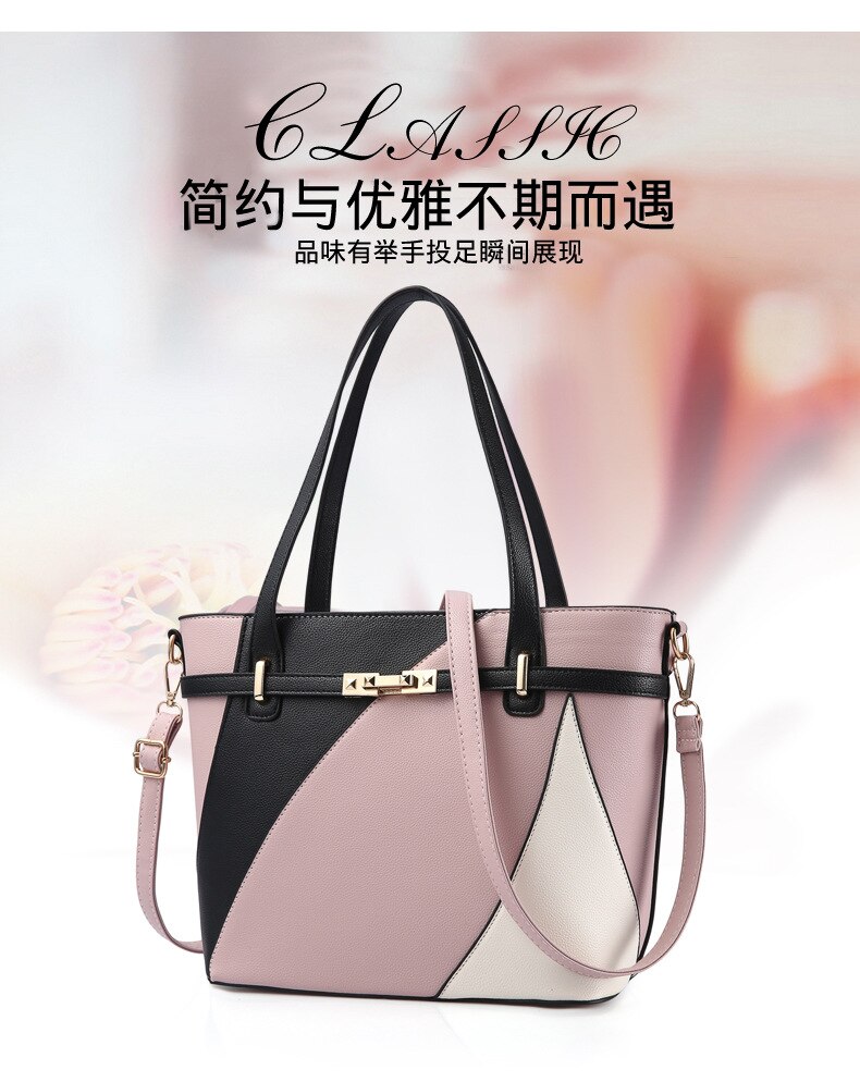 Mode Eenvoudige Pu Lederen Crossbody Tas Voor Vrouwen Casual Grote Capaciteit Schouder Tas Dame Reizen Handtassen
