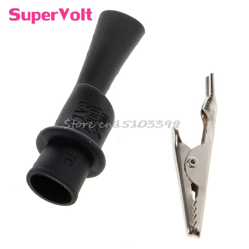 1Pair Alligator Crocodile Test Clip Clamp For Multimeter Tester Probe G08 Whosale