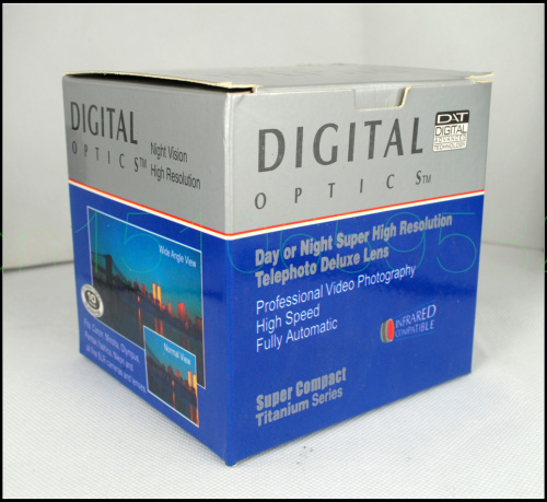 Objetivo teleobjetivo de 49mm 2.0x para cámara Digital DSLR 49 2,0 negro