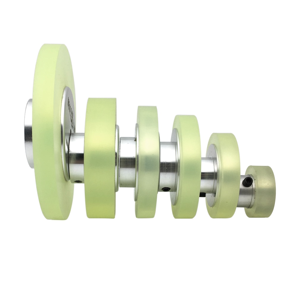 Aluminum Silicone Industrial Encoder Wheel Meter Measuring Wheel for Rotary Encoder