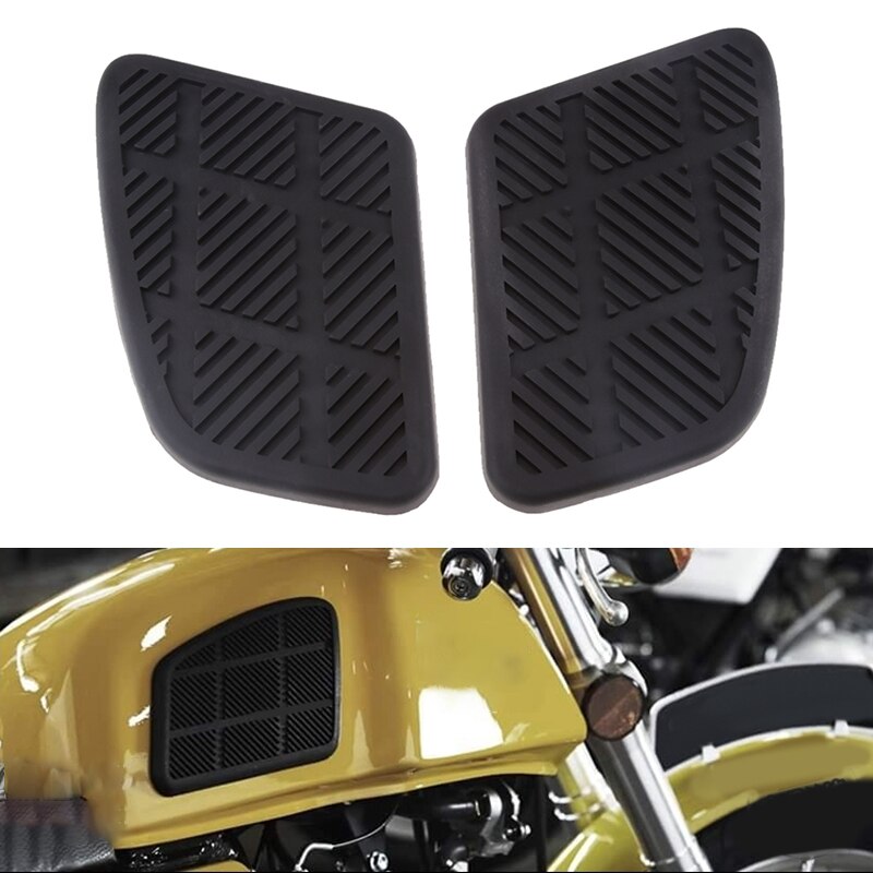 thumbnail image 2 of Ready Stock] Hongl Pair Of Motorcycle Fuel Tank Traction Pad Protector 2 of 14