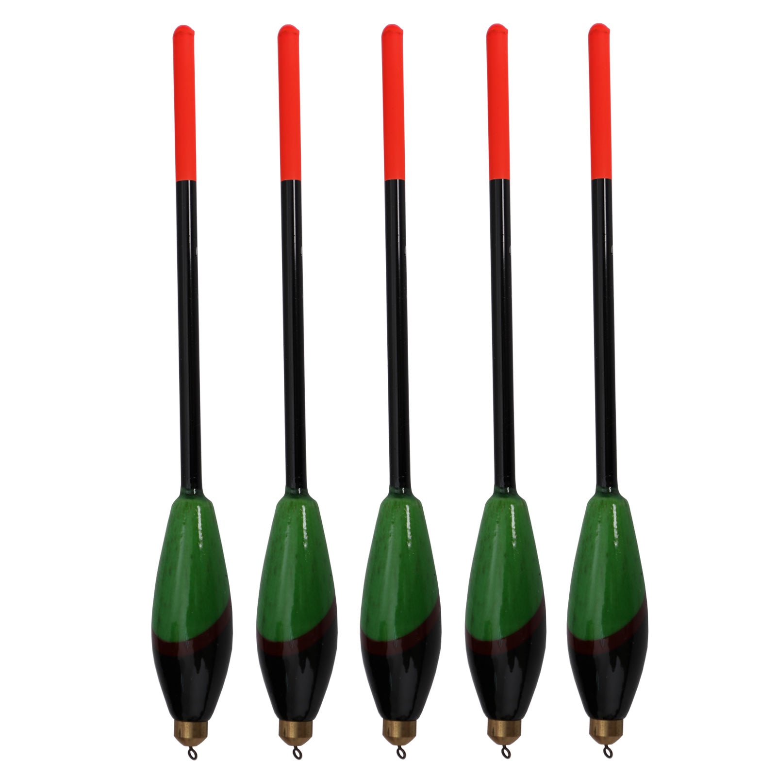 5 pcs/set Fishing Floating Float Bobber Cork Floats Kit Glow Balsa Wood Fishing Tackle Tools Pesca