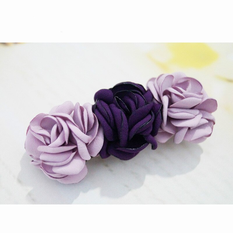 Accessori Per capelli Coreano Tiara Signore Ci Fermacapelli Fiore Top Primavera Croce Clip di Testa Dei Monili di Donne Da Sposa Copricapo Da Sposa: 3