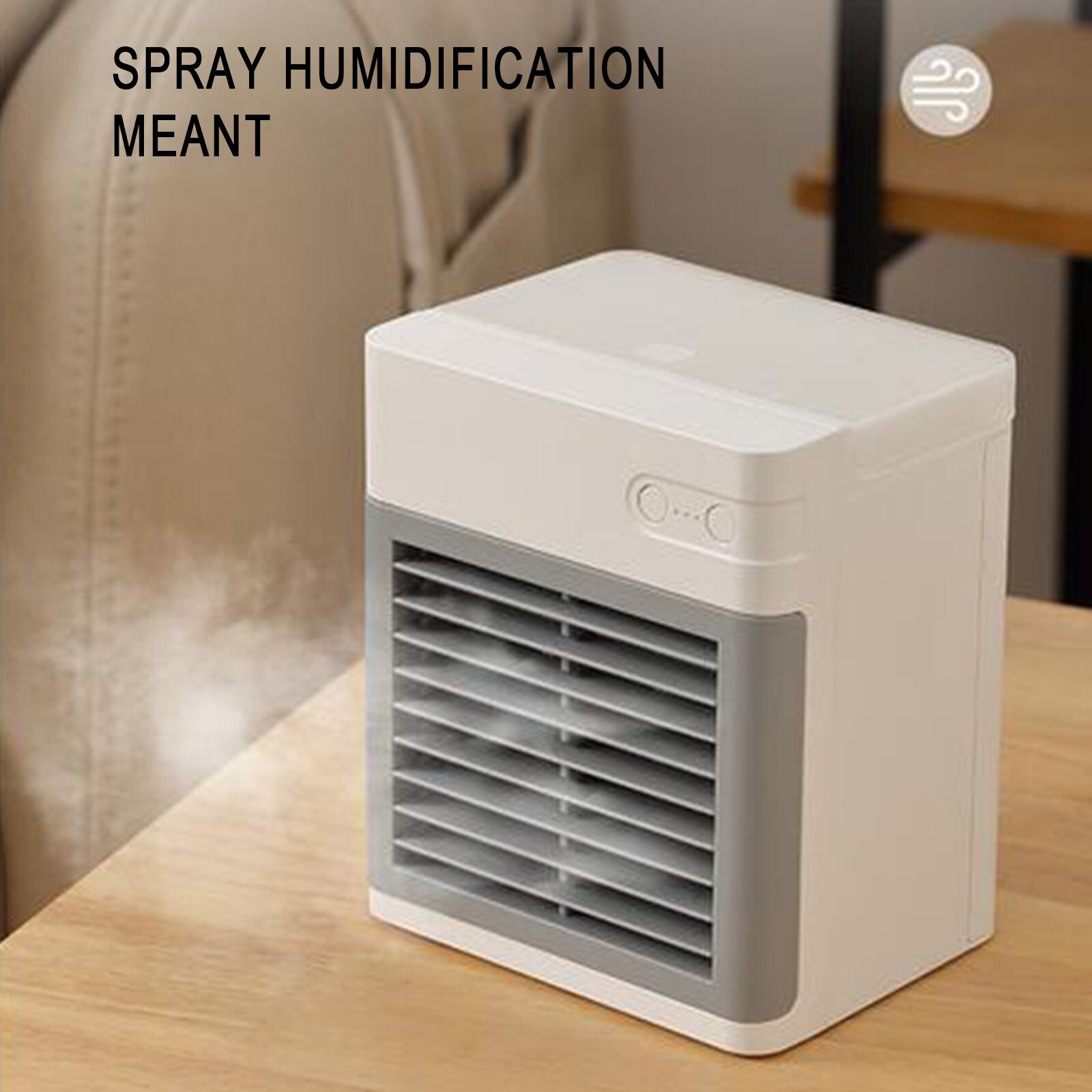 Portable Air Conditioner Rechargeable Evaporative Multifunction Summer Cooling Humidifier Purifier Air Conditioner Fan Cooler