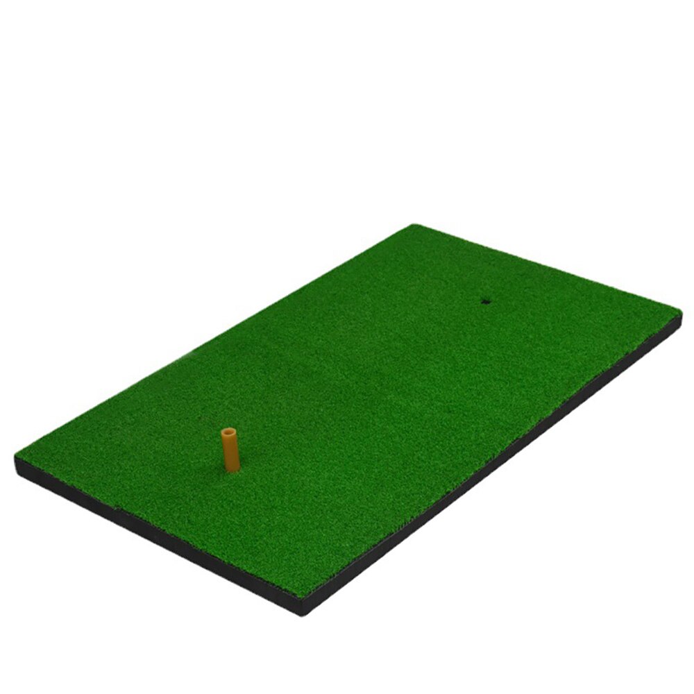 TTYGJ Mini Golf Hitting Mat Indoor Portable Training Mat Golf Practice Grass for Ourdoor home Golf Game use