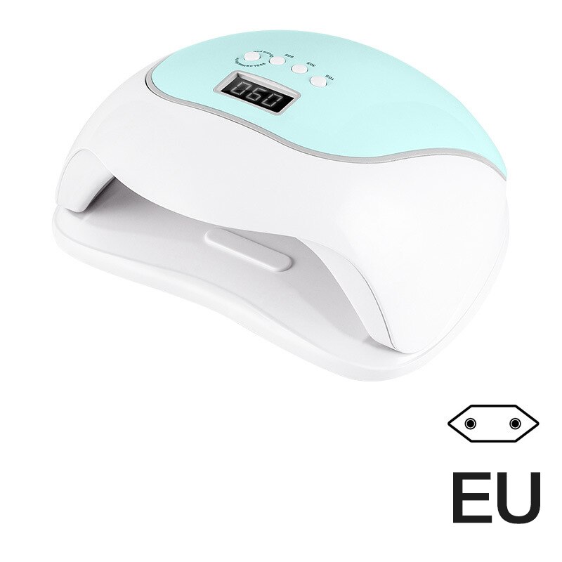 Led uv nageltork gellack manikyr maskin nagelkonstutrustning nagelkonst lampa nagel uv led lampa gel nageltork: 05 120w eu