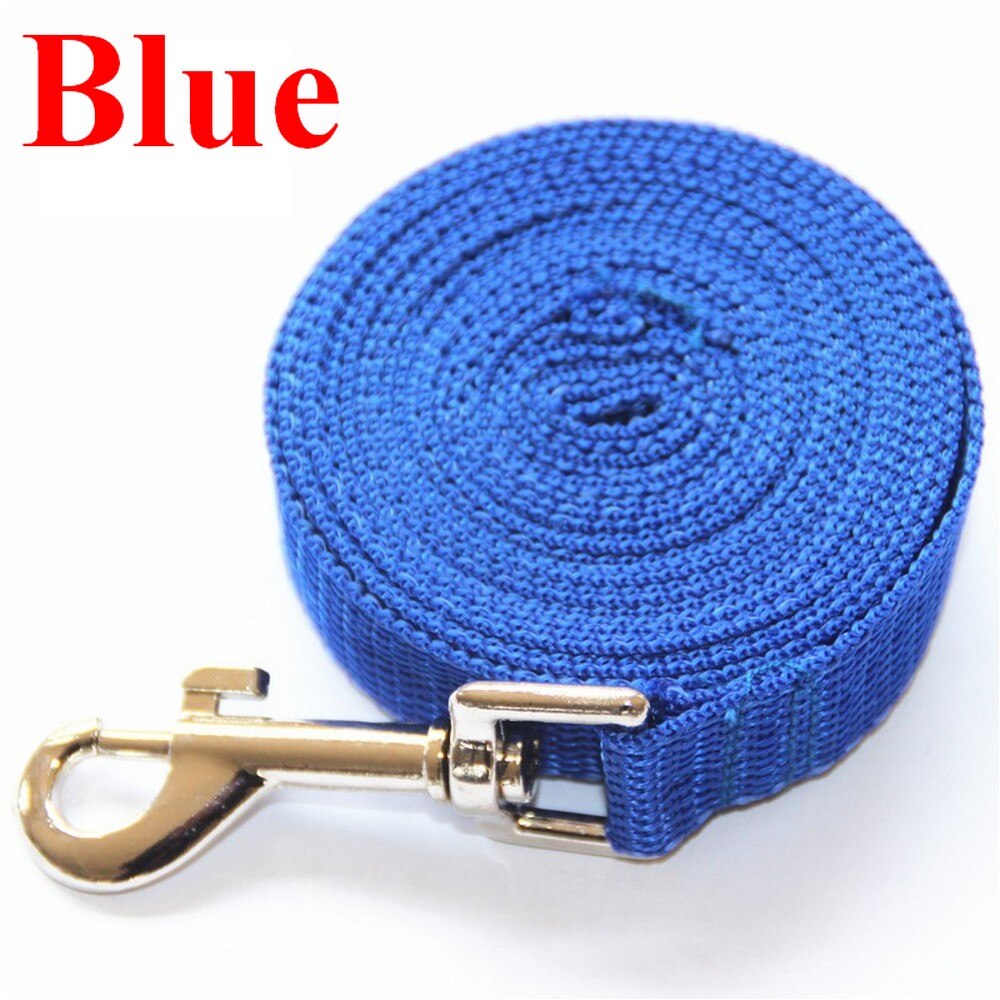Extend Long Dog Leash Pet Leash Puppy Pet Training Lead Nylon Rope 6ft 10ft 14ft 20ft 30ft