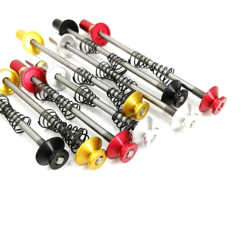 Titanium Alloy Quick Release Lever 74mm 85mm 100mm 130mm 135mm MTB Road Folding Bike Wheelset Quick Release Rod Litepro Brompton