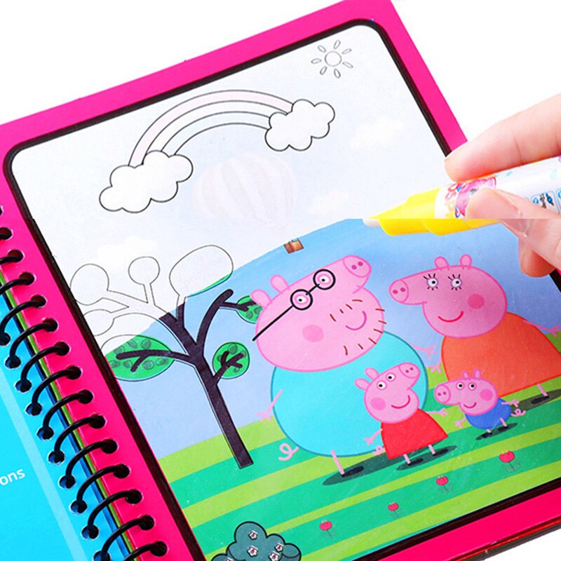 Magic Drawing Toy set Water Coloring Book Girl toys Drawing Board Reusable Magical Water Montessori Book for Kid Products