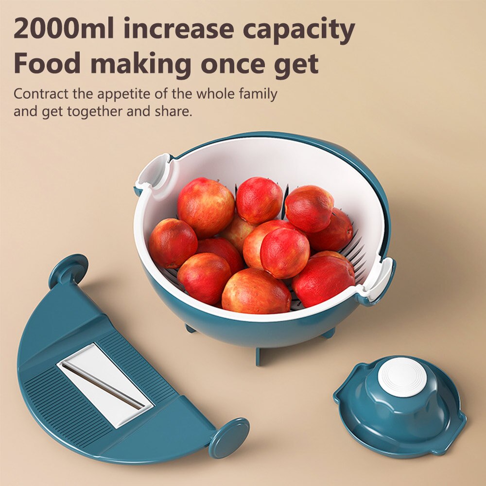 Multifunctionele Snijmachine Groentesnijder Aardappel Dunschiller Wortel Ui Rasp Zeef Keuken Accessoires Groentesnijder ^ 1