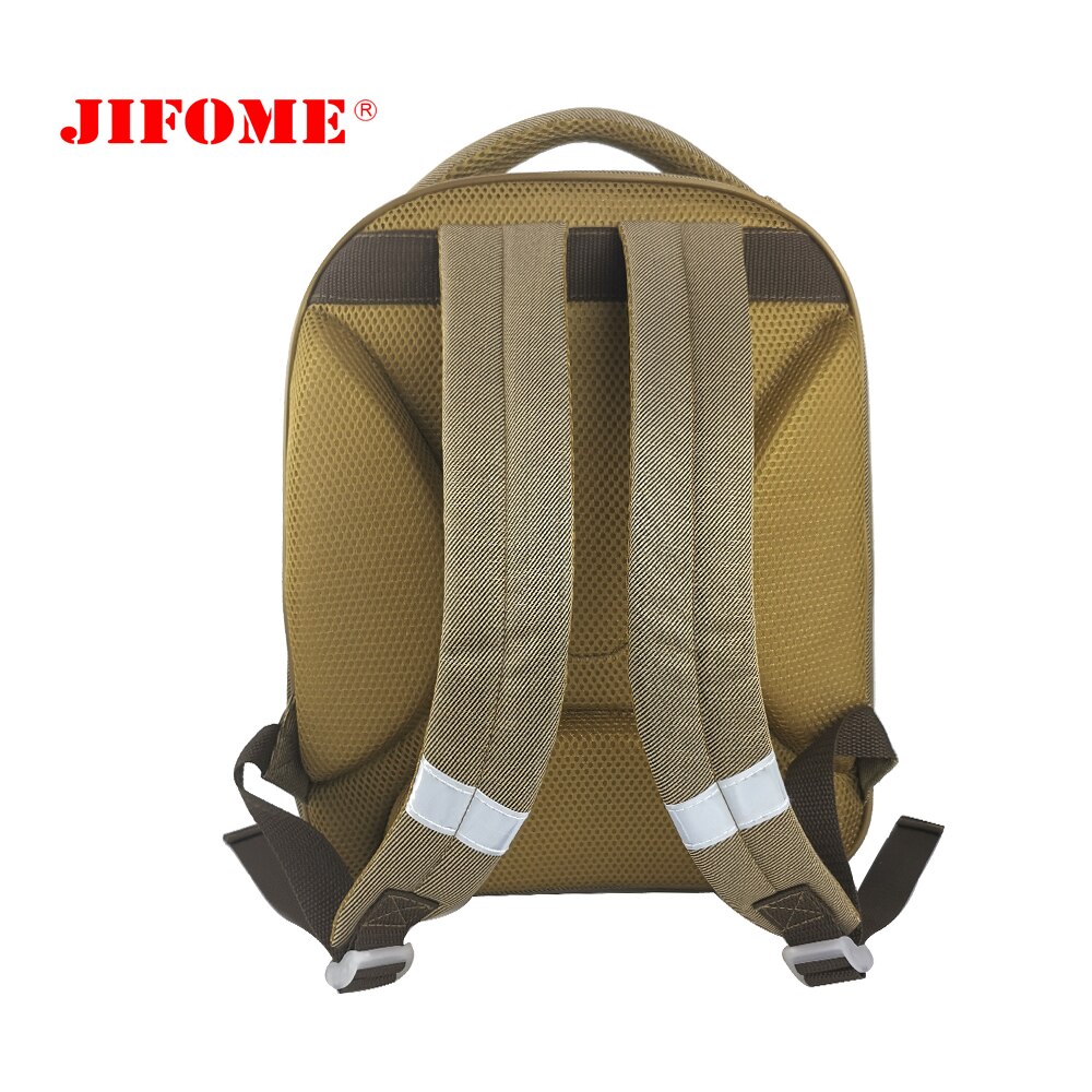 JIFOME-Mochila brillante de 15 pulgadas para mujer, bolso escolar para chicas adolescentes, de carcasa dura de EVA, brillante, de lujo