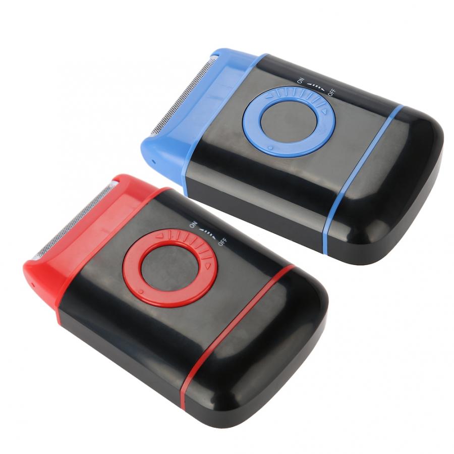 Eletrico elektrisk rakapparat ultratunn folie-upp skäggtrimmer aa batteridriven rakhyvel för män