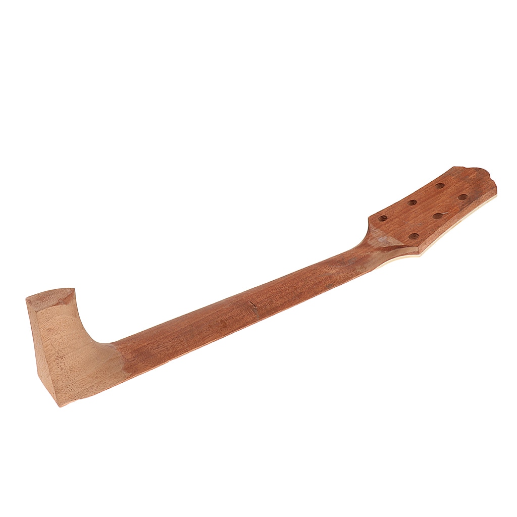 22 inch Okoume Rosewood Guitar Neck Replacement for Acoustic Guitar Natural Wood Color