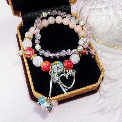 Mode eenvoudige kristal armband vrouwelijke persoonlijkheid wilde armband sieraden: 10