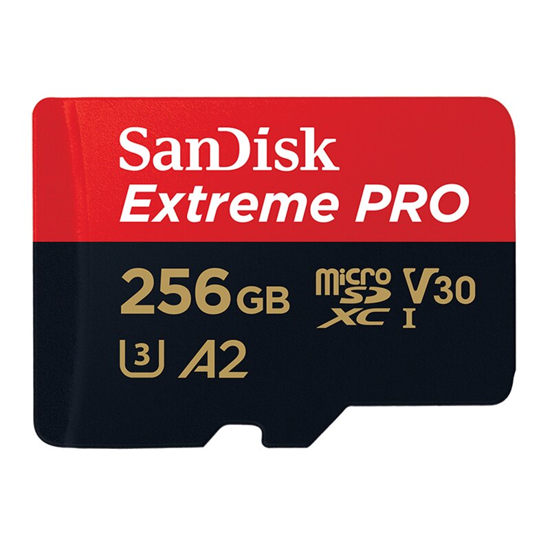 SanDisk-tarjeta Microsd de 128GB para teléfono inteligente memoria Flash TF de 32GB, 64GB, 256GB SDXC, A1/A2 U1/U3 UHS-I C10, 4K